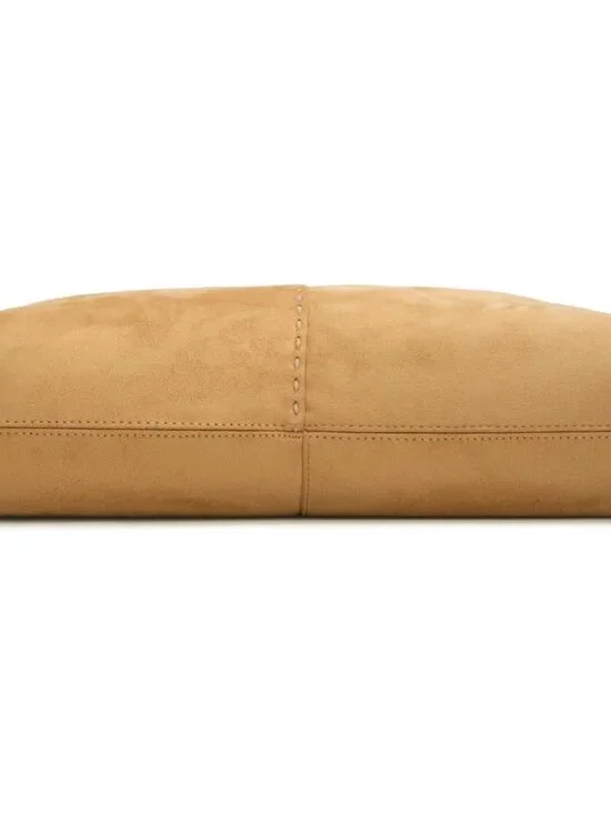 Wrangler Suede Hobo Bag for Women Large Shoulder Purse Slouchy Casual Handbag Fa - Picture 5 of 7